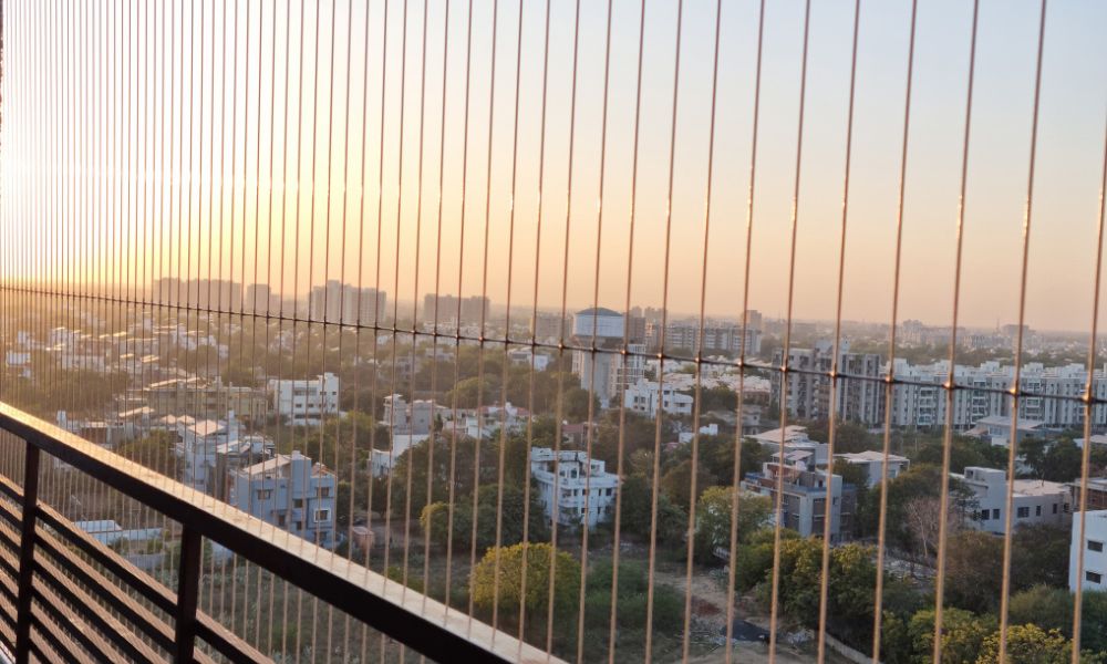 Window Invisible Grills in Karnataka Homes